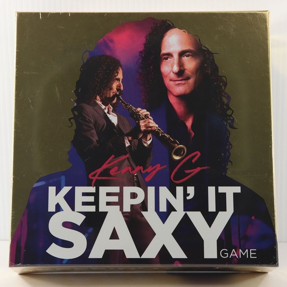 Kenny G. Keepin' It Saxy, Power of Jazz Board Game NEW SEALED 2019 2-5 Players - Picture 1 of 7